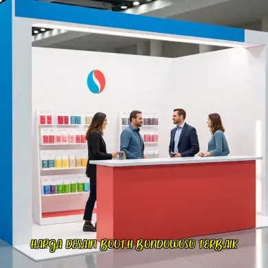 harga desain booth bondowoso terbaik